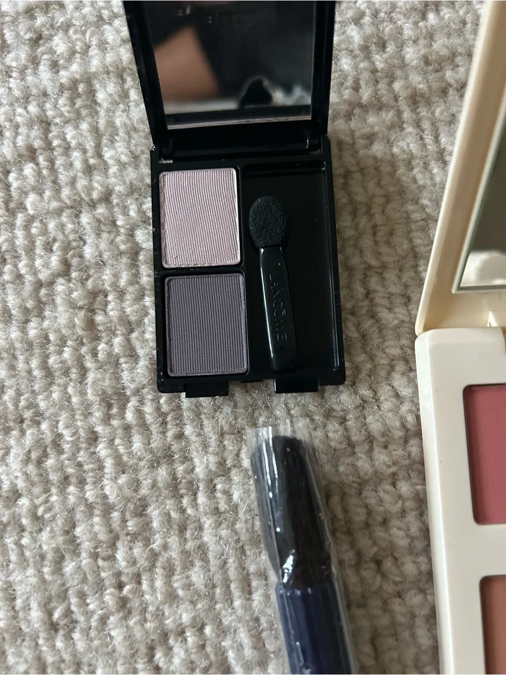 Vintage Estee Lauder Pink Blush & Cheek Duo - Travel Makeup Set